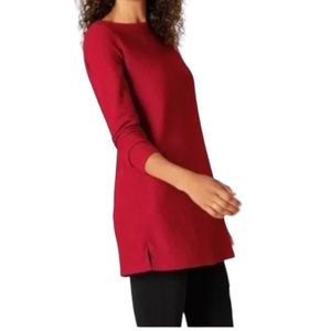 J. Jill Andra tunic, micro knotted weave - Size Med.